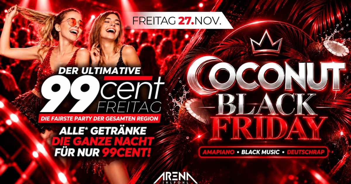 99Cent Freitag x COCONUT Black Friday