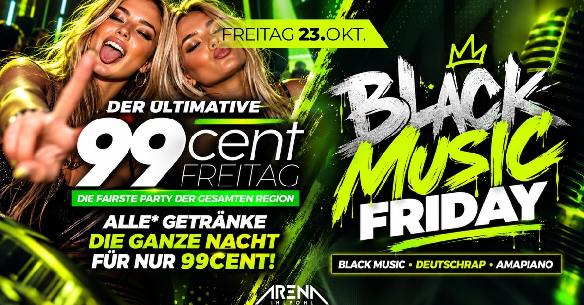 99Cent Freitag x Black Music Friday
