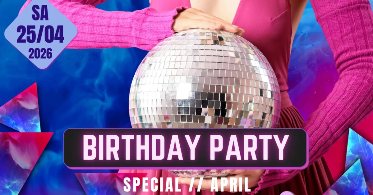 BIRTHDAY PARTY Special April 2026
