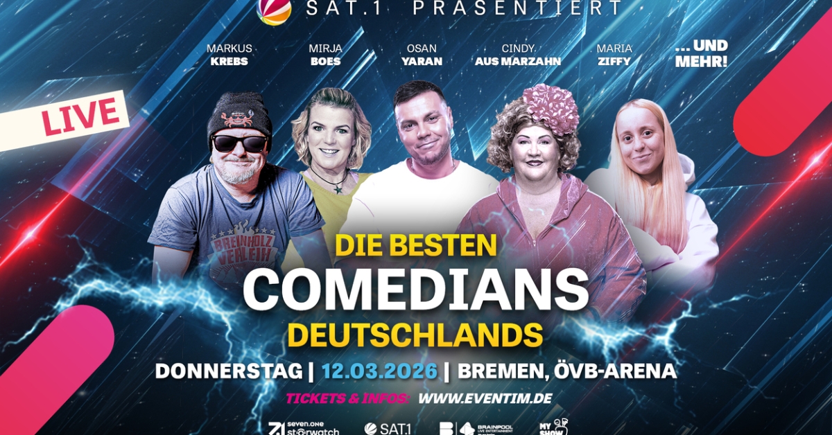 Die besten Comedians Deutschlands