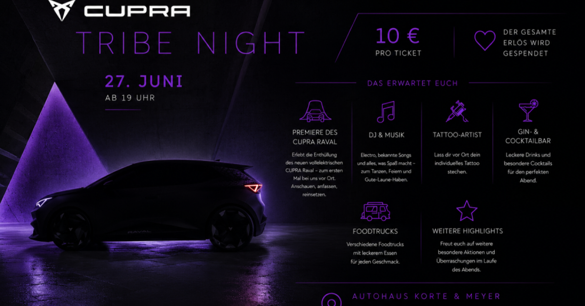 CUPRA TRIBE NIGHT