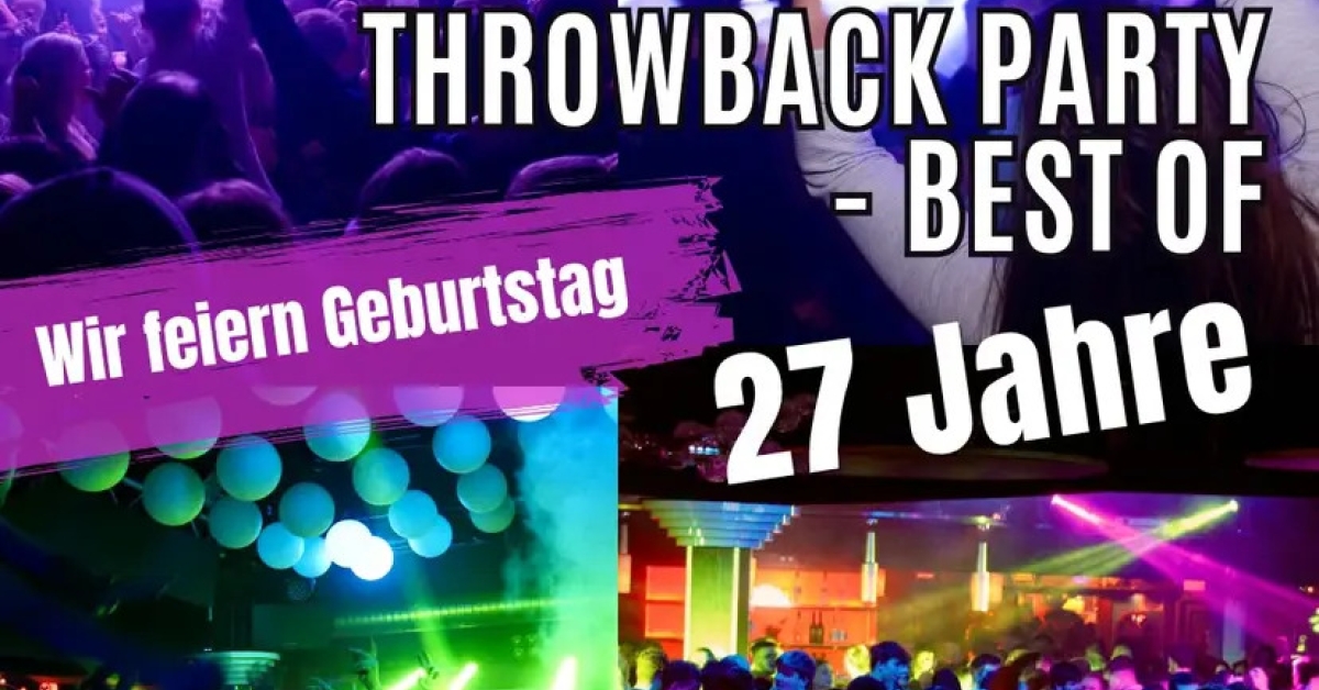 THROWBACK PARTY