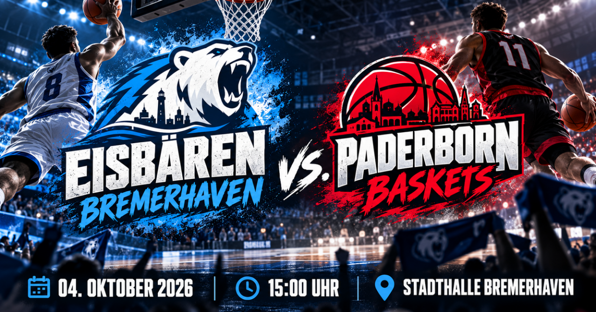 Eisbären Bremerhaven - Paderborn Baskets