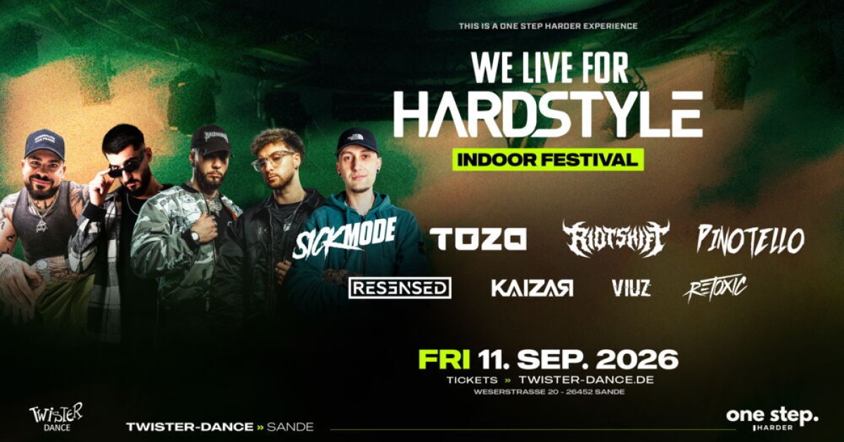 WE LIVE FOR HARDSTYLE