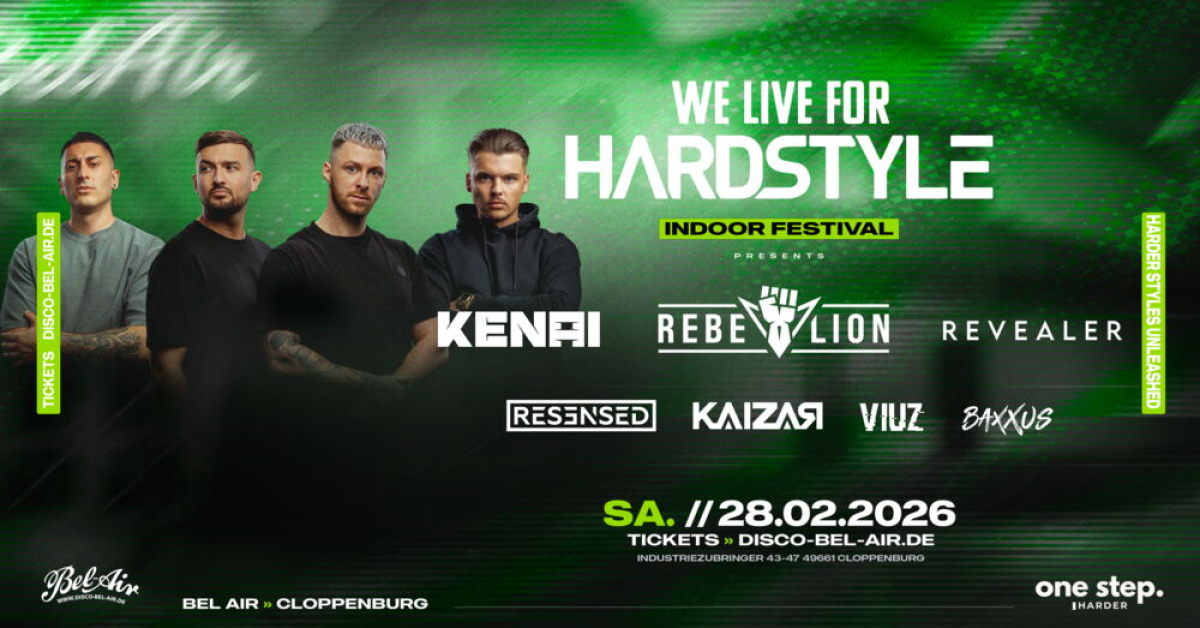 WE LIVE FOR HARDSTYLE