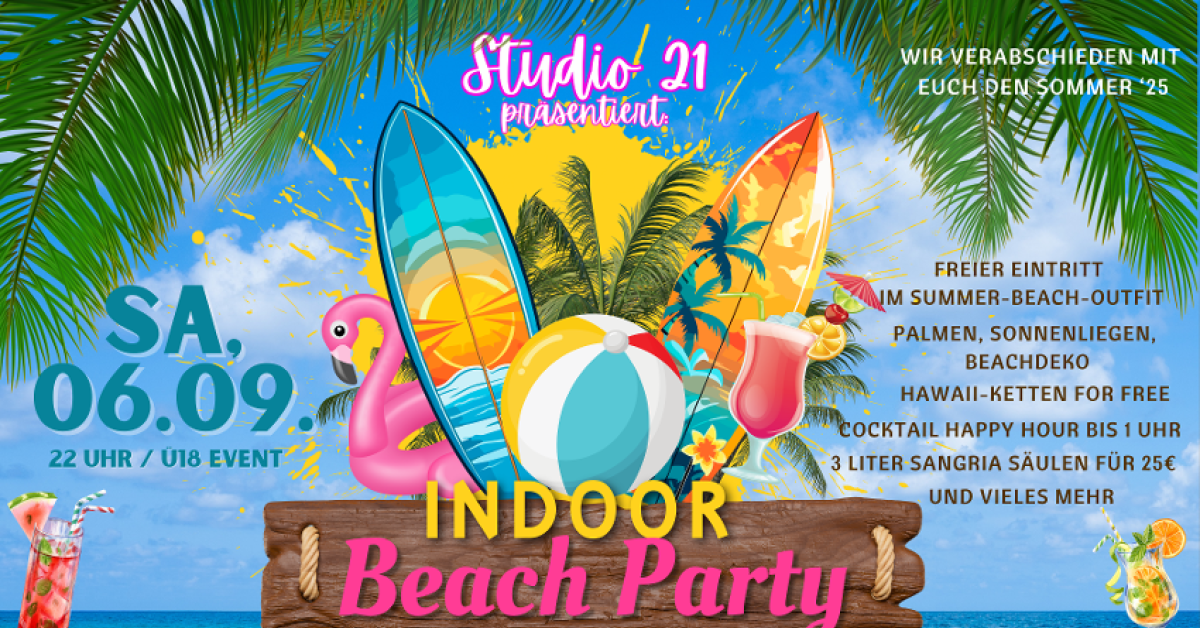 (Indoor) Beach Party