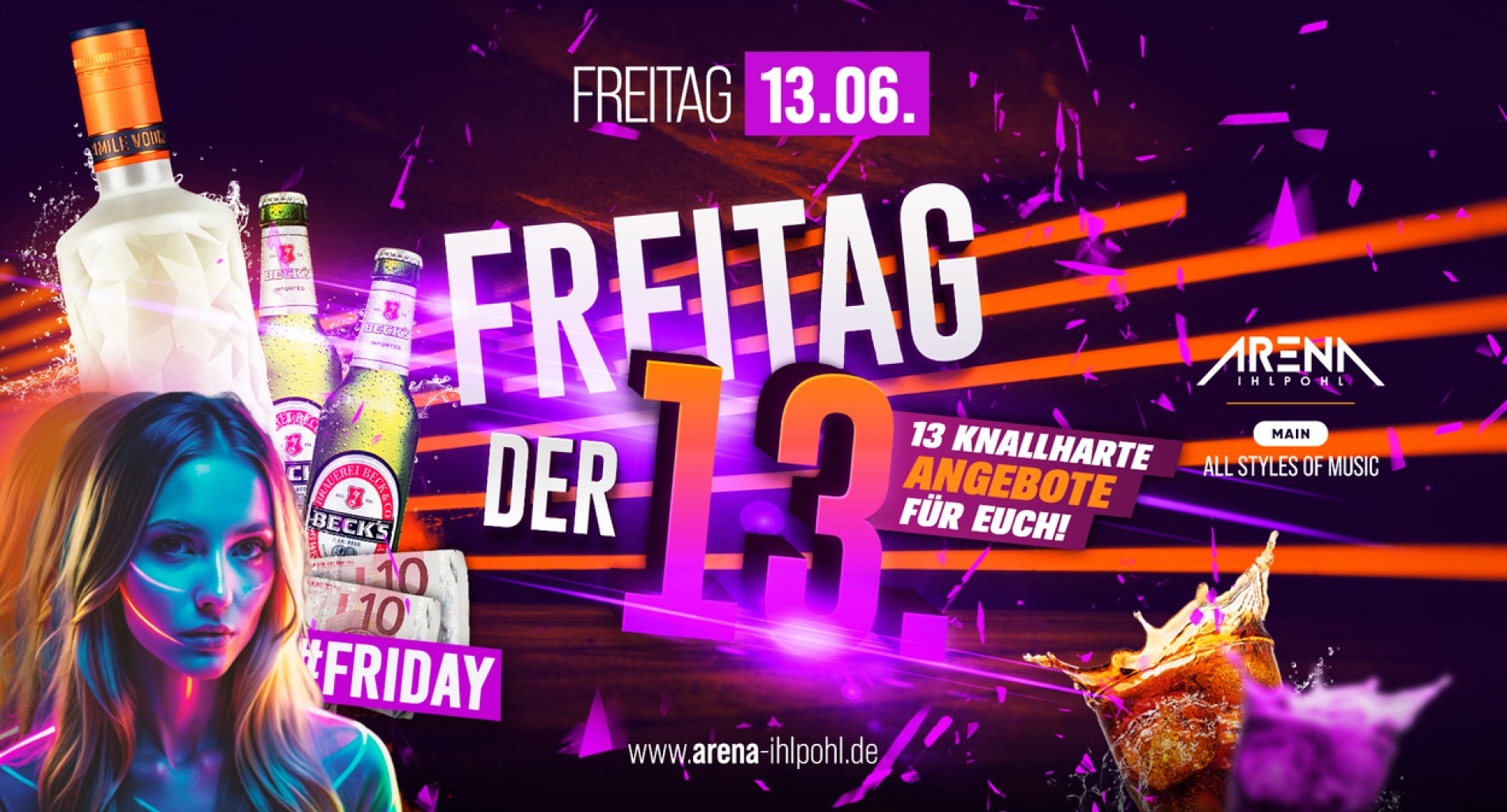 FREITAG der 13te – 13 KNALLHARTE Angebote für EUCH!