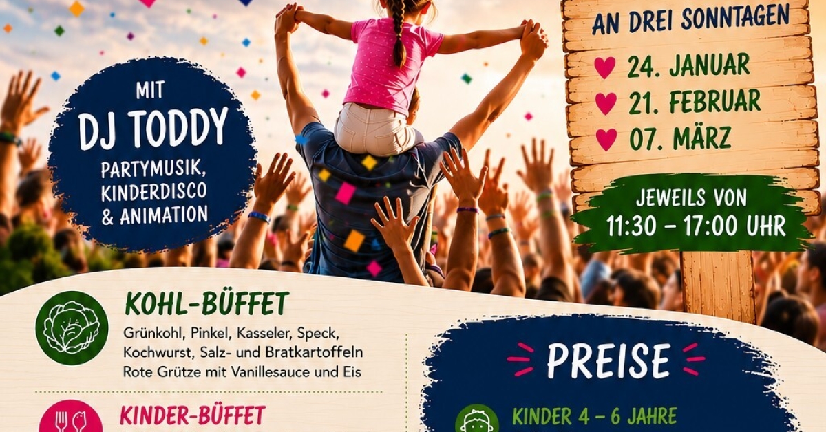 Familienkohlfahrt mit DJ Toddy