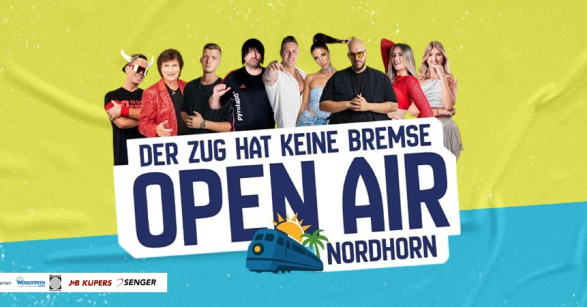 Der Zug hat keine Bremse Open Air