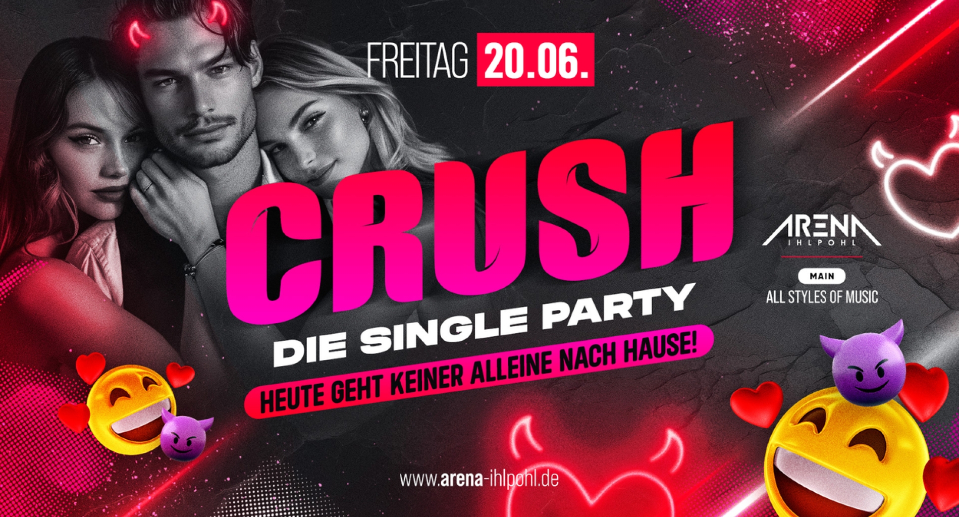 CRUSH – DIE Single Party!