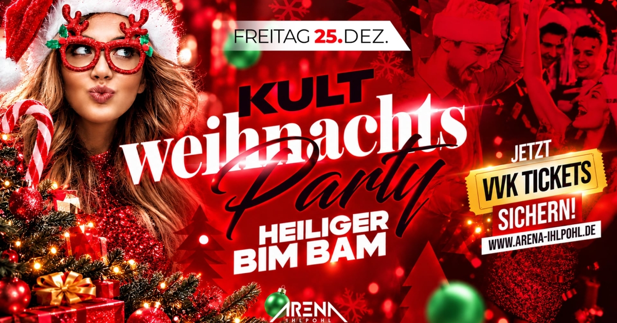 KULT Weihnachts Party - Heiliger BIM BAM!