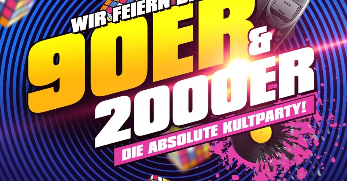Wir FEIERN die 90ER & 2000ER