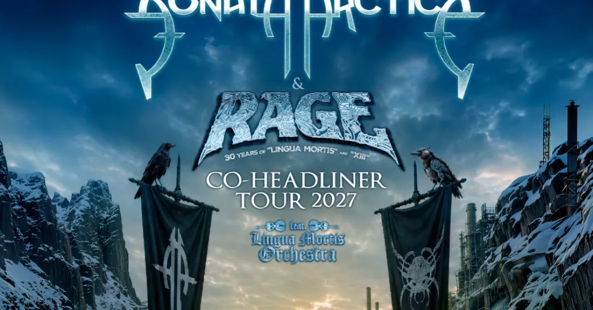 Sonata Arctica & RAGE – Co-Headliner Tour 2027