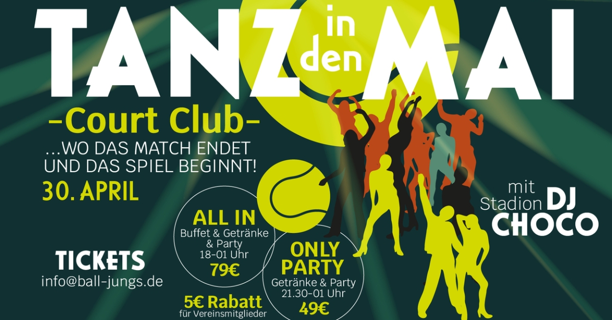 Tanz in den Mai – Court Club