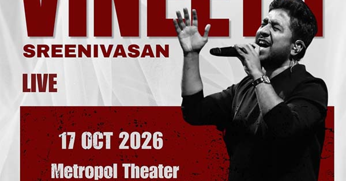 Vineeth Sreenivasan – Live in Konzert