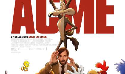 Coyote vs. ACME Kinoposter mit Willi Kojote, Road Runner und John Cena